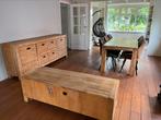 Teak houten set woonkamer, Huis en Inrichting, Complete inboedels, Ophalen