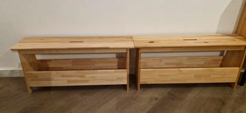 2x opbergbank Ikea Perjohan beschikbaar voor biedingen