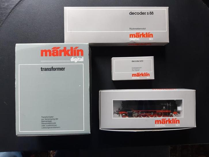 Marklin Digitaal retro items H0, Hobby en Vrije tijd, Modeltreinen | H0, Zo goed als nieuw, Locomotief, Wisselstroom, Märklin