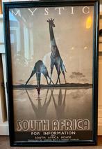 Poster 'Mystic South Africa' ingelijst., Verzamelen, Met lijst, Ophalen of Verzenden, A1 t/m A3, Film en Tv