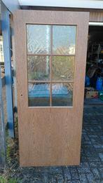 Twee oude binnendeuren, opdek rechtsdraaiend., Doe-het-zelf en Verbouw, Deuren en Horren, Ophalen, Gebruikt, 80 tot 100 cm, Binnendeur