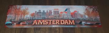 Wandbord Amsterdam mancave/bar 40x10cm beschikbaar voor biedingen