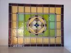 Glas in lood ramen, Doe-het-zelf en Verbouw, Glas en Ramen, Ophalen, Gebruikt, 80 tot 120 cm, Glasplaat