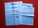 6x krant met strip (1946/1949): Pa Pinkelman, Tekko Taks, Br, Boeken, Ophalen of Verzenden