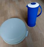 Tupperware Thermoskan 1 liter & Taartdoos 30 cm ZGAN., Huis en Inrichting, Keuken | Tupperware, Ophalen of Verzenden, Zo goed als nieuw