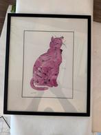 Andy Warhol 'Sam' after, Ingelijst, Ophalen of Verzenden