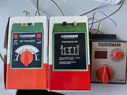 Fleischmann, Hobby en Vrije tijd, Modeltreinen | H0, Zo goed als nieuw, Transformator of Voeding, Gelijkstroom of Wisselstroom
