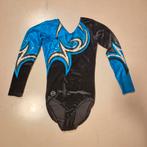 Turnpakje Maat 164 - TT Gymnastics Velours, Blauw, Ophalen of Verzenden, Zo goed als nieuw, Turnpak(je)