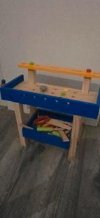Houten Werkbank voor Kinderen, Ophalen of Verzenden, Zo goed als nieuw, Knutselen