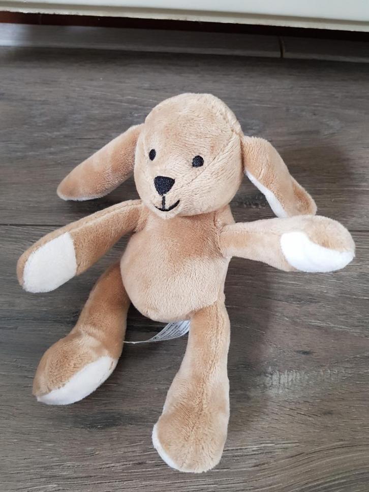 Lief knuffeltje : haas / konijn, Kinderen en Baby's, Speelgoed | Knuffels en Pluche, Zo goed als nieuw, Konijn, Ophalen of Verzenden