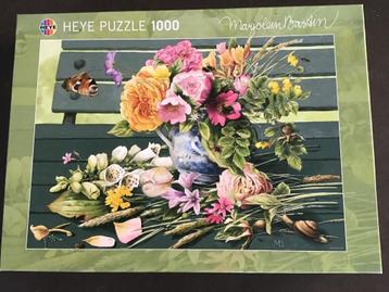 Heye Puzzel Marjolein Bastin Bench Stilleven 1000 stukjes beschikbaar voor biedingen