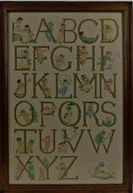 Mooi geborduurd Alfabet, Ophalen of Verzenden, Zo goed als nieuw, Overige typen