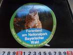sticker Duitsland Ferienland  Nationalpark Bayerischer Wald, Ophalen, Zo goed als nieuw, Bedrijf of Vereniging