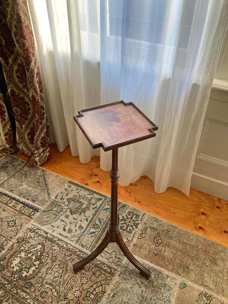 Antieke torchère, plantenstandaard 19e eeuw, Antiek en Kunst, Antiek | Woonaccessoires, Ophalen