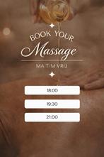 Toe aan ontspanning na een lange dag?, Ontspanningsmassage