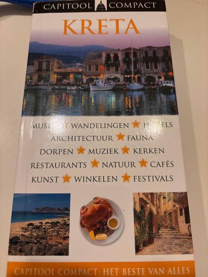 Capitool Compact Reisgids Kreta, Boeken, Reisgidsen, Zo goed als nieuw, Reisgids of -boek, Europa, Capitool, Ophalen of Verzenden