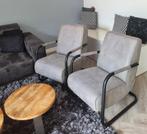Fauteuil stoel, Huis en Inrichting, Fauteuils, Ophalen, Gebruikt, 75 tot 100 cm, Metaal