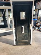 Hardhout voordeur + hardh kozijn breed 92 cm x hoog 214 cm ., Doe-het-zelf en Verbouw, Kozijnen en Schuifpuien, 75 tot 150 cm