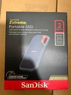 SanDisk Extreme Portable 2TB, Computers en Software, Harde schijven, Nieuw, Extern, SanDisk, Ophalen of Verzenden
