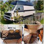 Oldtimer VW T3 camperbusje!, Caravans en Kamperen, Buscamper of Camperbus, Volkswagen, Fietsendrager, Particulier