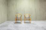 CH24 Wishbone chair 2x, Huis en Inrichting, Stoelen, Ophalen of Verzenden, Twee