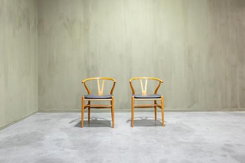 CH24 Wishbone chair 2x, Huis en Inrichting, Stoelen, Twee, Ophalen of Verzenden