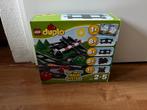 Duplo Treinbaan, Kinderen en Baby's, Speelgoed | Duplo en Lego, Ophalen of Verzenden, Zo goed als nieuw, Complete set, Duplo