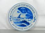De Porceleyne Fles Delft Blauw Royal Delft crisis bord, Ophalen of Verzenden