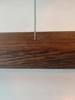 Bylum Design Wengé Houten Hanglamp (120 cm breed), Huis en Inrichting, Ophalen of Verzenden, Zo goed als nieuw, Tijdloos, modern, design