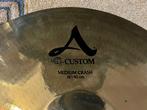 Zildjian MEDIUM Ride & Crash pre-owned/vintage 15"-22", Gebruikt, USA, Drums of Percussie, Ophalen of Verzenden