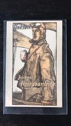 Duitsland WO propaganda kaart piloot, Verzamelen, Ophalen of Verzenden, Overige soorten, Duitsland, Foto of Poster