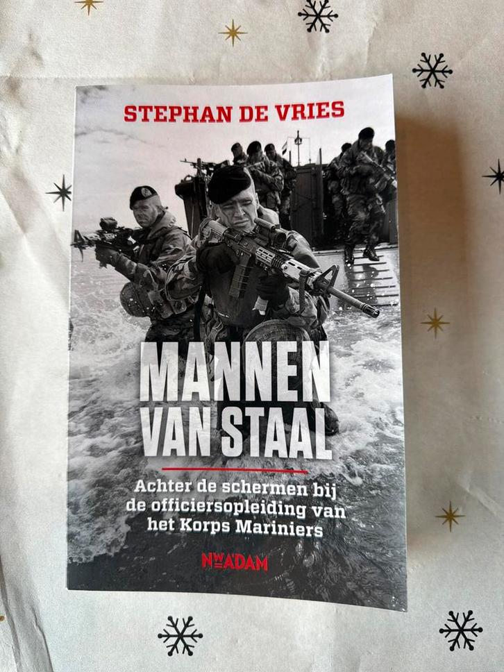 Stephan de Vries - Mannen van staal, Boeken, Oorlog en Militair, Zo goed als nieuw, Ophalen of Verzenden