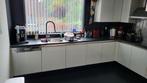 Siematic keuken hoogglans wit, greeploos, Ophalen, Wit, Zo goed als nieuw, Greeploos