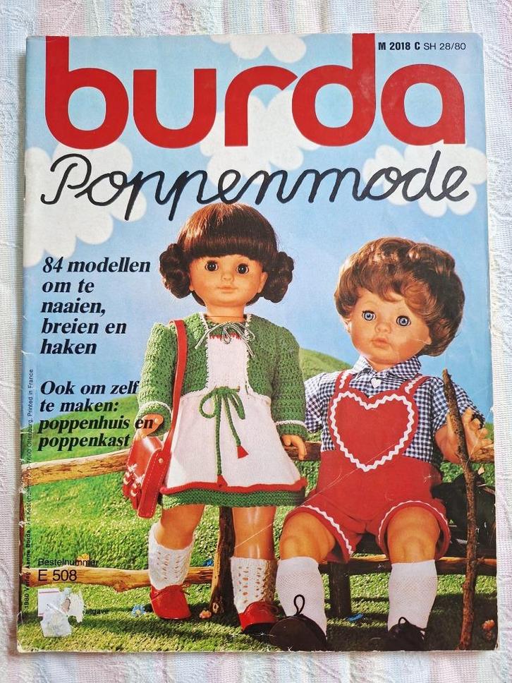 Burda poppenmode poppekleertjes Barbie kleding, Hobby en Vrije tijd, Kledingpatronen, Zo goed als nieuw, Vrouw, Burda, Ophalen of Verzenden