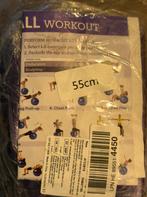 Fitnessbal - Workout Bal - 55cm, Ophalen of Verzenden, Nieuw, Armen, Fitnessbal