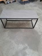 Salontafel met stenen blad, Huis en Inrichting, Tafels | Salontafels, Ophalen, Minder dan 50 cm, 100 tot 150 cm, Nieuw