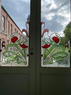 Loodglas ramen in goede staat, Antiek en Kunst, Ophalen of Verzenden