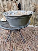 Zinken teil brocante - 77cm, Antiek en Kunst, Ophalen