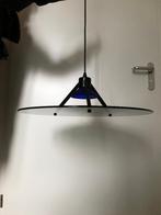 Vintage Hala Zeist Hanglamp jaren 80, Huis en Inrichting, Lampen | Hanglampen, Ophalen, Gebruikt, Glas, Minder dan 50 cm