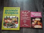 Vintage retro kookboeken o.a. Kook es wat anders, Ophalen of Verzenden, Gelezen