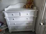Houten brocante commode, Ophalen, Gebruikt, 50 tot 70 cm, 100 cm of meer