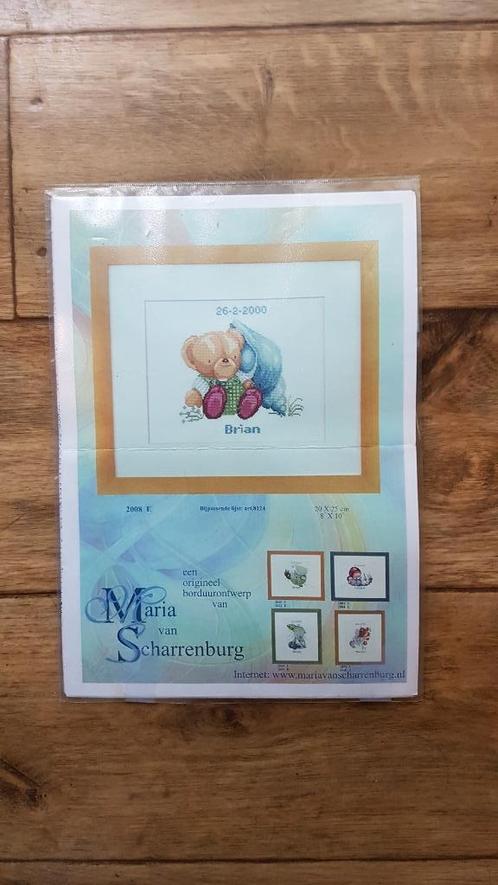 2 borduurpakketten van Maria van Scharrenburg, Hobby en Vrije tijd, Borduren en Borduurmachines, Nieuw, Borduurpakket, Ophalen of Verzenden