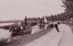 671U fotokaart trekschuit Edam - Volendam, Nierop-boot, Ophalen of Verzenden, Voor 1920, Ongelopen, Noord-Holland