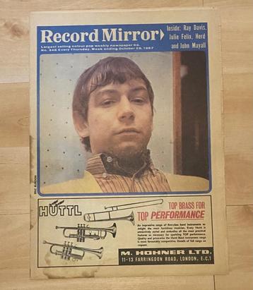 RECORD MIRROR NR.346 1967 MUZIEKKRANT UK ERIC BURDON beschikbaar voor biedingen