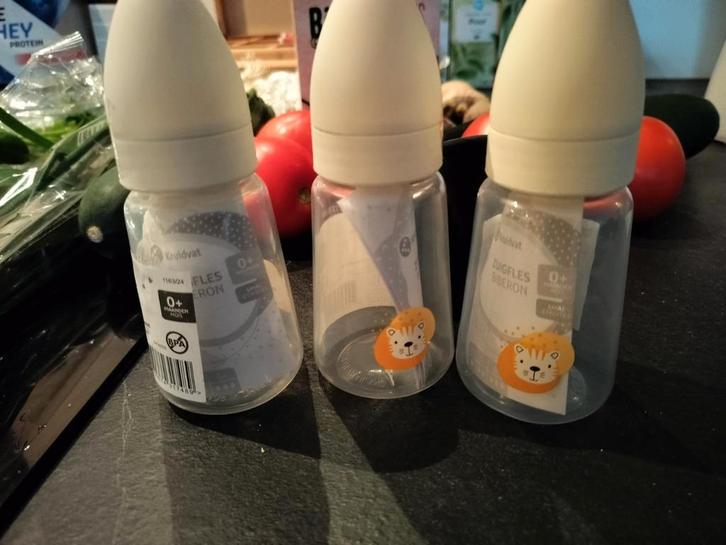 Kruidvat Zuigfles Bibron - Nieuw, Kinderen en Baby's, Babyvoeding en Toebehoren, Zo goed als nieuw, Borstkolf, Ophalen of Verzenden