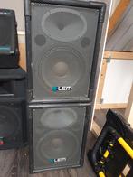 Lem speakers, Zo goed als nieuw, 120 watt of meer, Front, Rear of Stereo speakers, Ophalen