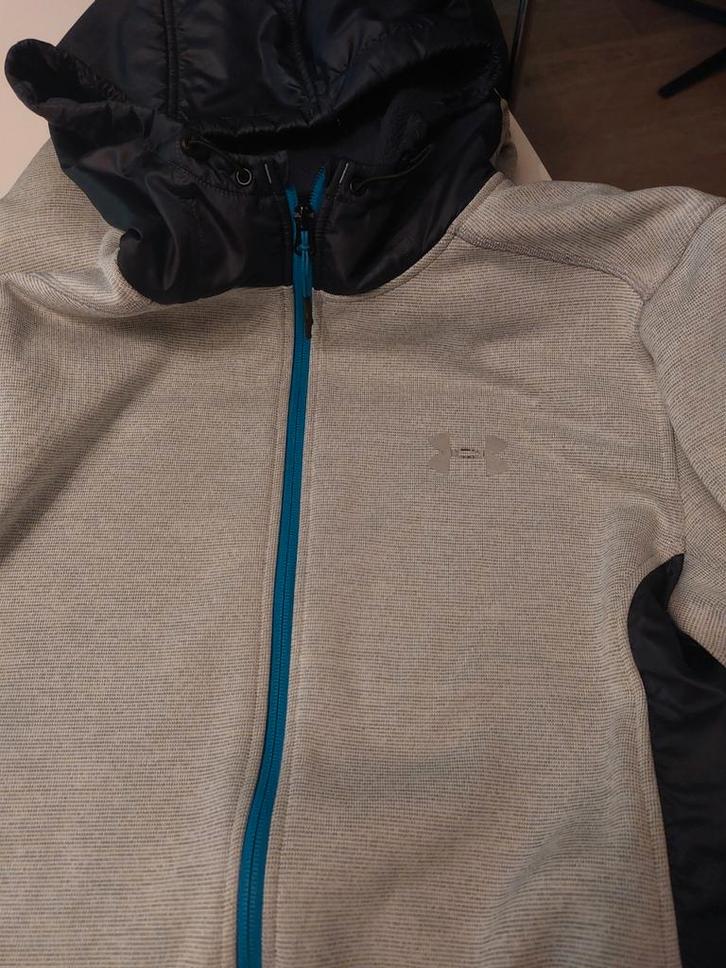 Under Armour trainingspak xl, Kleding | Heren, Sportkleding, Gedragen, Racketsport, Maat 56/58 (XL), Grijs, Ophalen of Verzenden