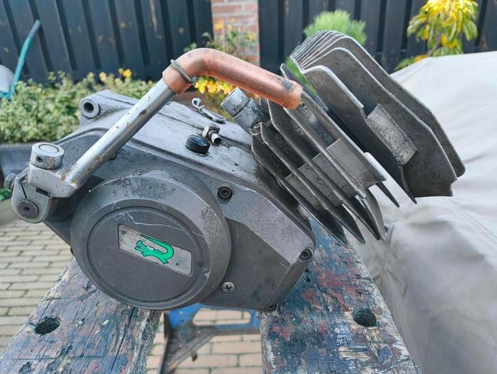 minarelli motorblok P6, Fietsen en Brommers, Brommeronderdelen | Oldtimers, Gebruikt, Overige merken, Blok, Ophalen