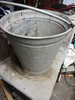 2 emmers zink, Huis en Inrichting, Emmers, Ophalen, Gebruikt, Kunststof