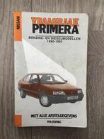 Vraagbaak Nissan Primera P10 Benzine en Diesel 1990-1993, Ophalen of Verzenden